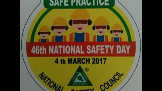 46th National Safety Day  Safety Awareness Song [upl. by Allemac]