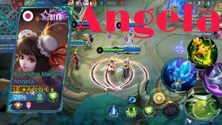 MLBB ANGELA vs Faramis Roamer  BUILD and Emblem  Rank Game Trio w WISTERIA amp MyraNireus mlbb [upl. by Sedgewake]