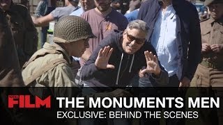 The Monuments Men Behind the Scenes [upl. by Hsur]