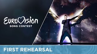 Sergey Lazarev  You Are The Only One Russia First Rehearsal [upl. by Gudrin]