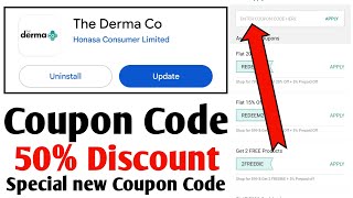 the derma co coupon code 2023  the derma co discount code  the derma co coupons [upl. by Anaugahs]