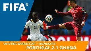 Portugal v Ghana  2014 FIFA World Cup  Match Highlights [upl. by Ecirb]