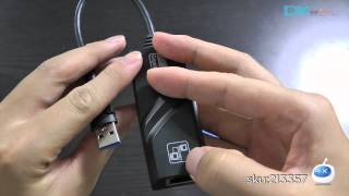 DX USB 30 Gigabit LAN Ethernet Adapter [upl. by Aelram]