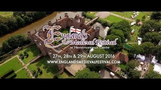 Englands Medieval Festival at Herstmonceux Castle 2016 [upl. by Acira530]