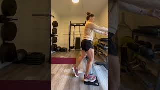 Uphill Staggered Stance Squat Tempo [upl. by Erodasi]