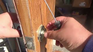 🚪 Mastering Door Knob Repair amp Adjustment  Easy DIY Guide 🔧🏡 [upl. by Scuram]