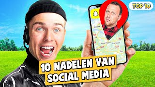 10 NADELEN VAN SOCIAL MEDIA [upl. by Cordier]