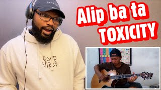 ALIP BA TA SINGS IN HIS TOXICITY COVER System Of A Down Reaction [upl. by Madeline]