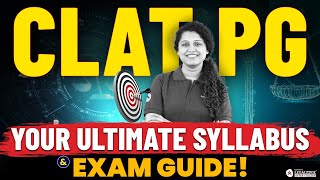 CLAT PG Syllabus amp Paper Pattern Explained  Ultimate Guide for CLAT PG 2025 Aspirants [upl. by Yelats]