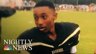 Parents Of High School Football Hazing Victim Speak Out  NBC Nightly News [upl. by Nawat161]