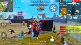 White444 Hacker 99 Headshot Rate ⚡ Solo Vs Squad Full Gameplay  Poco x3 Pro🔥iPhone 13📲 FreeFire [upl. by Eulau]