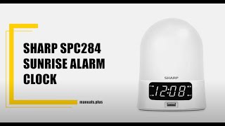 How to Set Up and Use the SHARP SPC284 Sunrise Alarm Clock [upl. by Naginnarb]