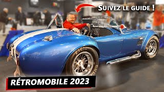 Salon Rétromobile 2023 de Paris 👉 Suivez le Guide [upl. by Richart]