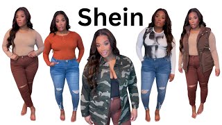 SHEIN Clothing Haul 2024 Plus Size Everyday Casual Wear TryOn Haul  Best Picks for Your Wardrobe [upl. by Ydnagrub]