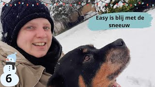 samen spelen in de SNEEUW  vlogmas Hongarije 6 [upl. by Papotto533]