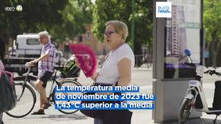 2023 será el año más cálido del planeta desde que hay registros tras un noviembre de récord [upl. by Ettelloc719]