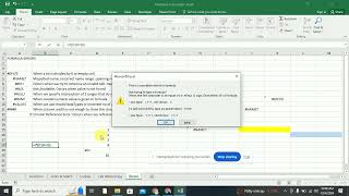 Types of Errors while working with Formulas in Excel Excel Tutorial in Hindi [upl. by Hussein]