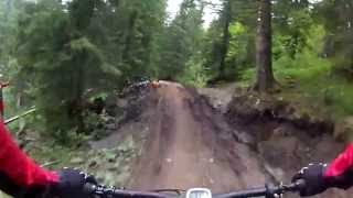 Lapierre 2014 Zesty Trail and Zesty AM test ride in Chatel France [upl. by Dnalevets]