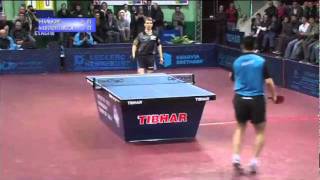 Werner Schlager vs Fengtian BaiECL 20102011 [upl. by Essyla943]