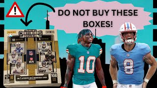 WORST BOX EVER PANINI CONTENDERS FOOTBALL MEGA BOX 2023 [upl. by Lowe]