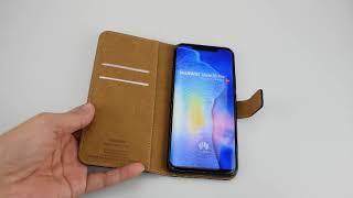 HOOMIL Wallet Phone Case for Huawei Mate 20 Pro [upl. by Irvin]