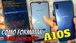 COMO FORMATAR DAR HARD RESET NO SAMSUNG A10S  TEC PRÓ CELL 2 [upl. by Meakem]