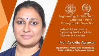 Lecture 10 Curves used in Engineering Practice Cycloids Trochoids and Involutes [upl. by Eceinhoj]