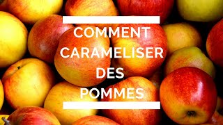 Comment caraméliser des pommes [upl. by Anafetse]