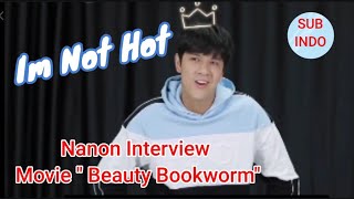 Sub Indo Nanon Korapat speak English for Interview quotBeauty Bookwormquot movie [upl. by Anecuza]