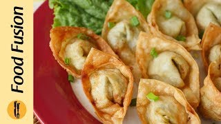 Chicken Wonton Recipe By Food Fusion [upl. by Vite]