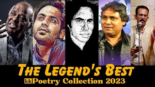 Legends Best Shayari Collections 💔2023  Tahzeeb Hafi Dr Rahat Indori  Waseem Barelvi  Jaun Elia [upl. by Spohr268]