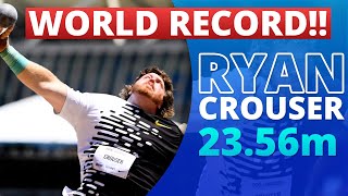 Ryan Crouser Just BROKE the World Record AGAIN [upl. by Handbook415]