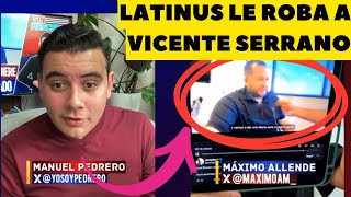 TRABAJADOR DE LATINUS LE ROBA VIDEO A SinCensura de Vicente Serrano 😡 [upl. by Bendix612]