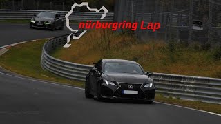 Lexus RC F TVD Follows RC F Track Edition On Nurburgring Weaving Through Cars [upl. by Dieterich]