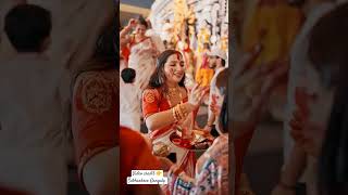 Subhasree Ganguly sindoor khela 2024 Durga Puja dashami celebritylifeline [upl. by Hako]