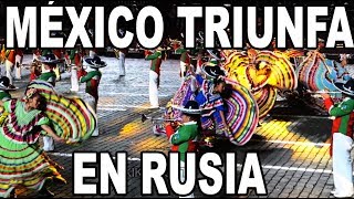 Astonishing performance of Mexico in the Red Square [upl. by Ifen]