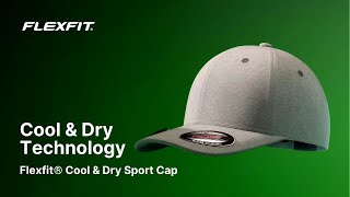 Flexfit® Cool amp Dry Sport Cap  Cool amp Dry Technology [upl. by Nylirehc]