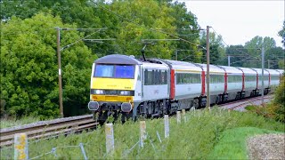 Trains around Stowmarket GEML  150918 [upl. by Norrehc340]