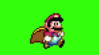 Super Mario World Sprite Animation Green Screen [upl. by Enamrahc]