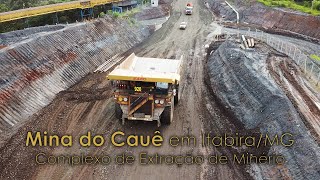 Mina do Cauê em ItabiraMG  Complexo de Extração de Minério [upl. by Llenod]