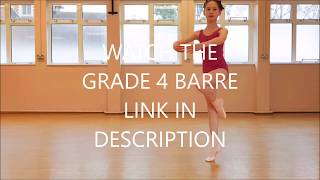 GRADE 4 CENTRE RAD BALLET [upl. by Jana675]