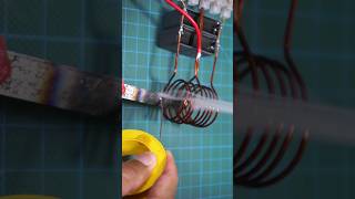 Induction Heater DIY ⚙️ electronic diy circuit [upl. by Layne]