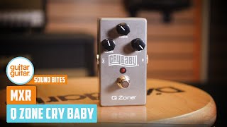 MXR Q Zone Cry Baby  NAMM Pedals 2020  SOUND BITES [upl. by Ainyt]