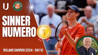 Roland Garros Scanagatta quotGiornata storica per il tennis italiano Jannik Sinner è numero 1quot [upl. by Acemahs]