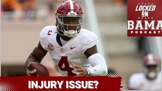 Jalen Milroes Injury Speculation Impact on Alabama Crimson Tide and Msg Board Negativity [upl. by Mont]