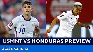 USMNT vs Honduras World Cup Qualifier  FULL Preview  CBS Sports Golazo [upl. by Ylevol]