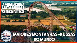 Quais são de fato as maiores montanhasrussas do mundo  VocêSabia EP36 [upl. by Lienhard]