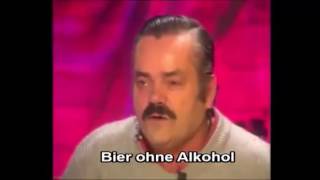 Spanier lacht über alkoholfreies Bier [upl. by Airetak]