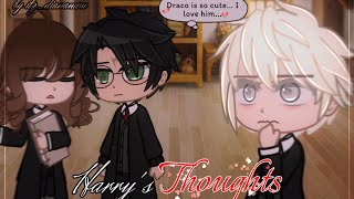 Draco reads Harrys thoughts  Drarry  GCMM  Gacha Club  Part 1 [upl. by Elpmid]