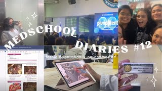 ⚕️FEUNRMF MED⚕️ 🔰freshmen orientation  first day of a new sem 🎒 medschool vlog  audrey a [upl. by Kath]